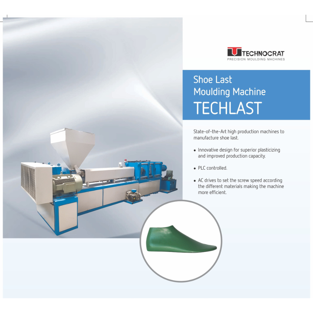 State-of-the-Art TECH LAST Shoe Moulding Machine