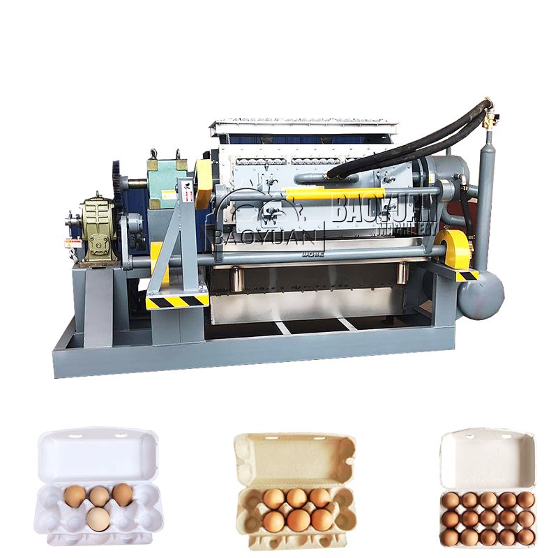 BY1000 Paper Pulp Molding Egg Tray Making Machine/ Maquinas Para Hacer Bandejas Para Huevos