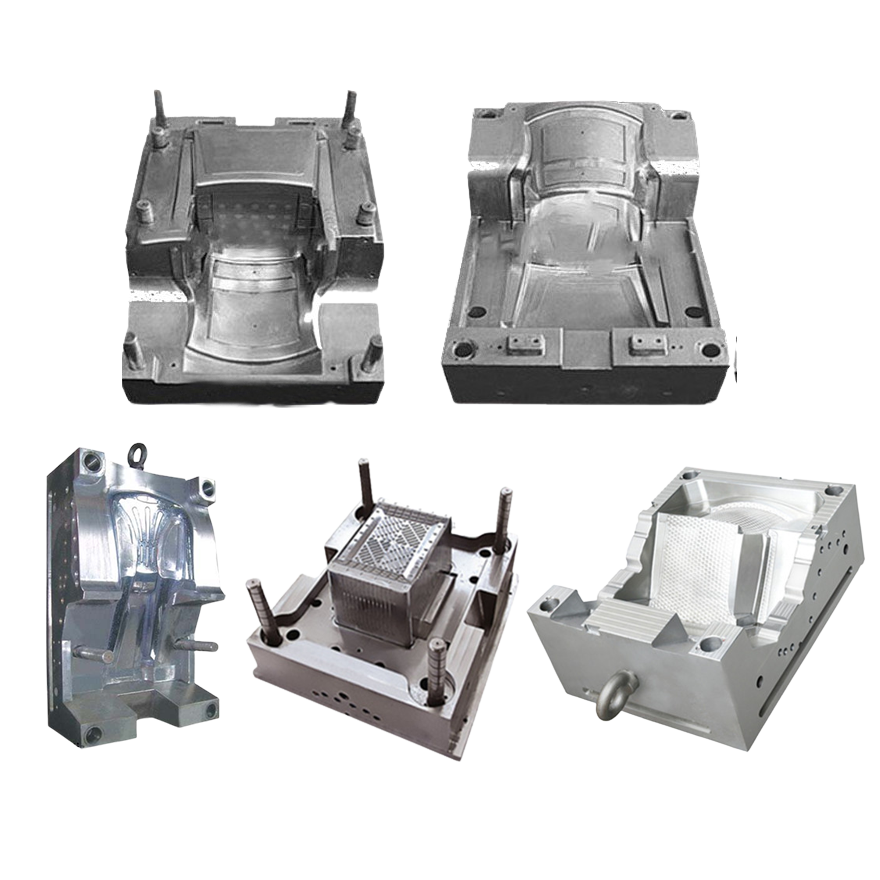 Low Price Plastic Chair Making Machine Injection Molding Blow Mold Folding Chair Plastic Chair Injection Mold JW Plastic Mould