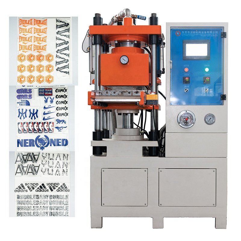 3D Heat Transfer printing label machine Vacuum vulcanizing silicone rubber compression moulding machine