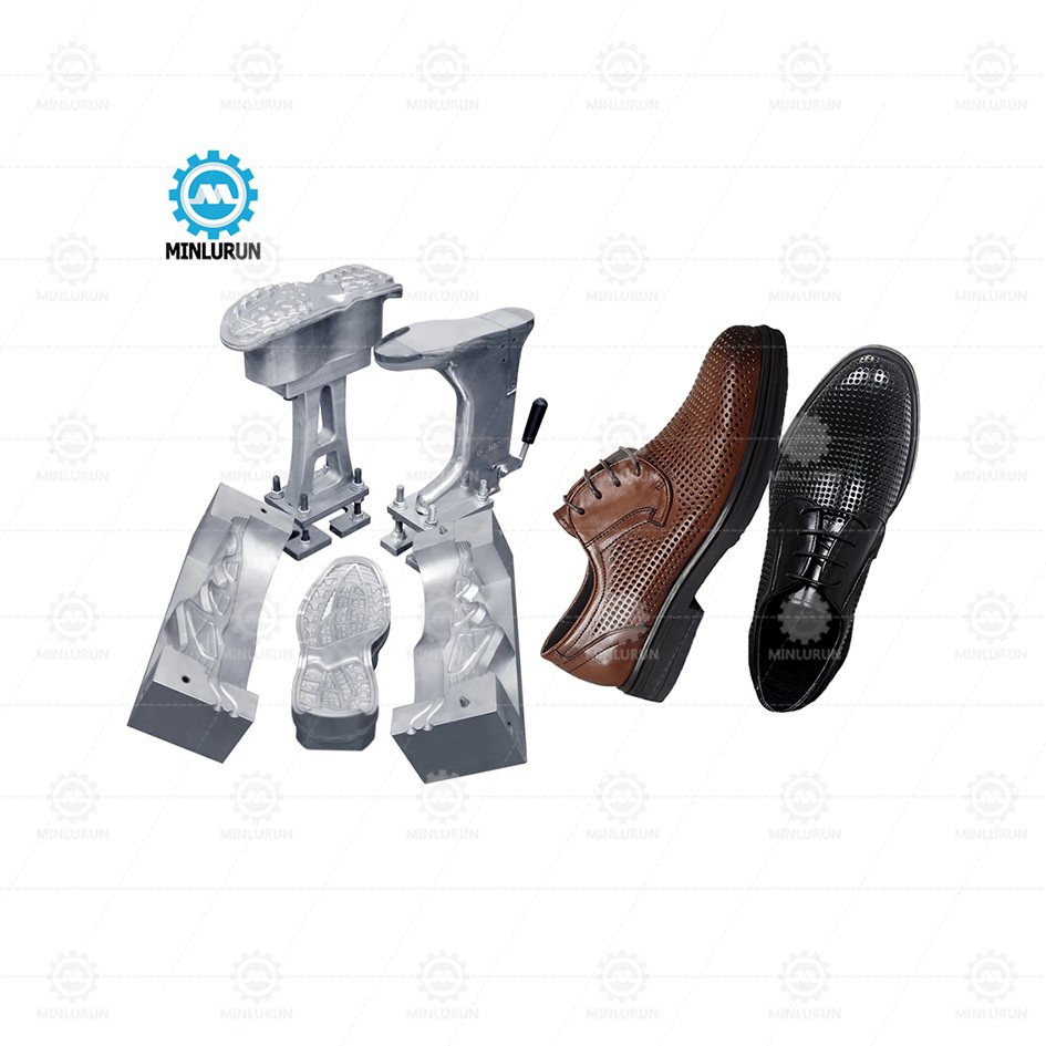 New Design Pu Dip Injection Footwear Mold Men's Shoes Mould For Automatic Pouring Machine Making Safety Boots