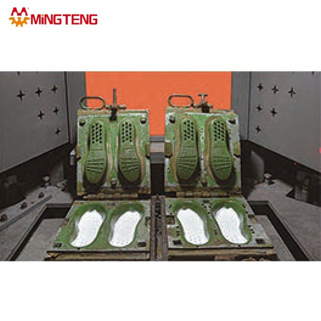 Shoe Sole Moulding Machine Price EVA 2 Color Sole Foaming Machine Phylon Machine