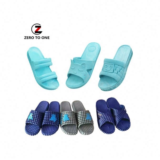 China Best Price Mens Kids Plastic Used PCU Slipper Molding Die Sandal Casual Shoes PVC Air Blowing Injection Mould