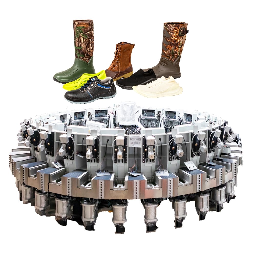 High Efficiency Desma type Original Factory-Sold Automatic Shoemaking Machine Single Station Mould Adjustment