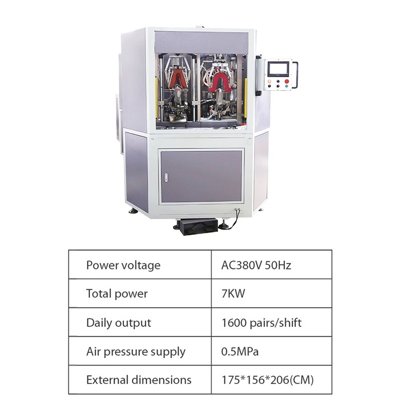NEW THE ROTARY BACK PART MOULDING MACHINE ORIGINAL FACTORY DIRECT SALES CAN BE CUSTOMIZED APPLICABLE TO ALL SHOE FACT