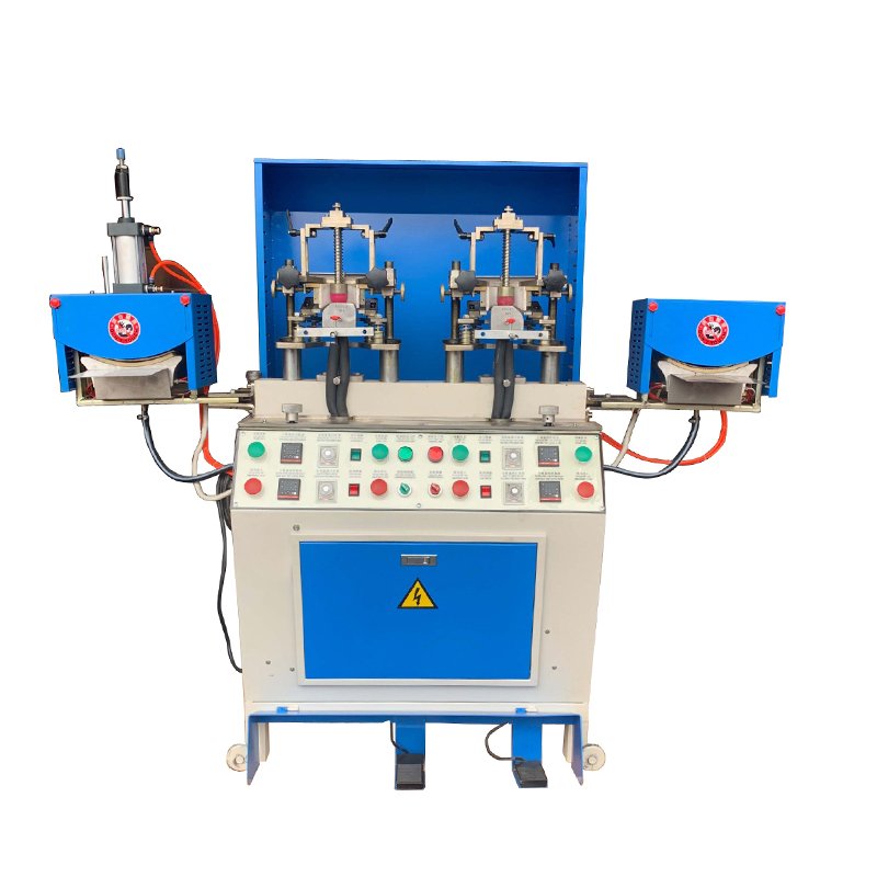 Shoe Toe Moulding Machine With Double Hot And Cold