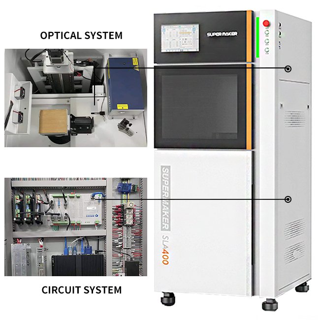 Large Size Professional High Precision Industrial SLA 3D Printer For Shoes Dental Mould
