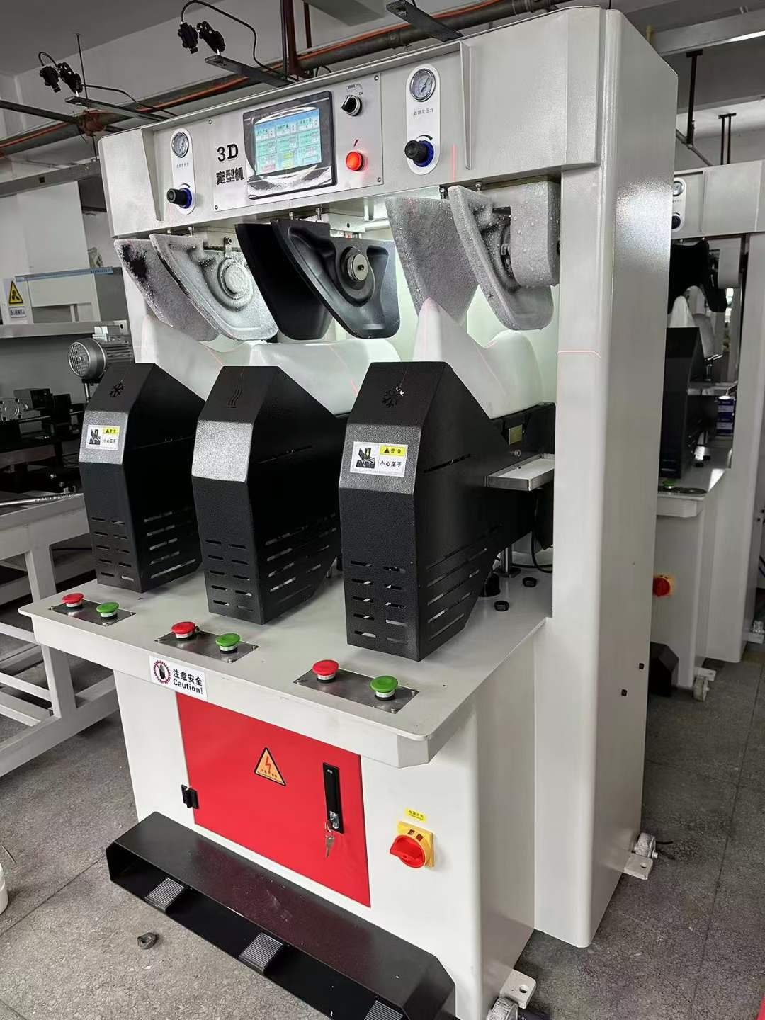 Leather Shoe making Machine 3D Vamp Of Boot Molding Moulding Crimping Machine