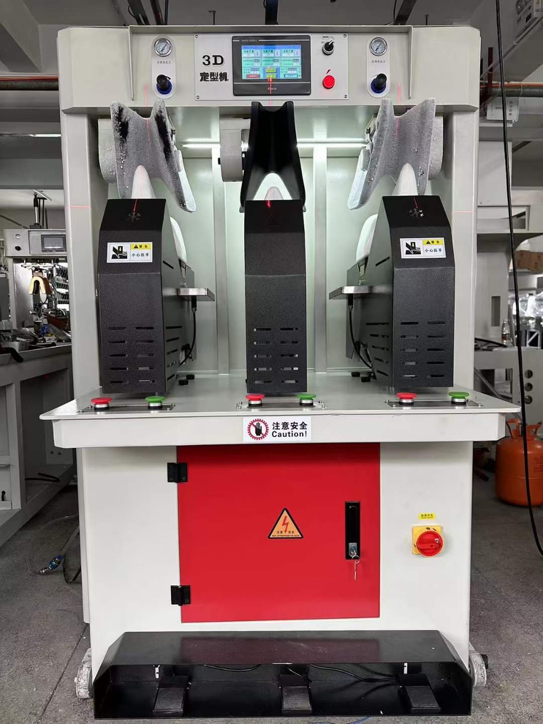 Leather Shoe making Machine 3D Vamp Of Boot Molding Moulding Crimping Machine