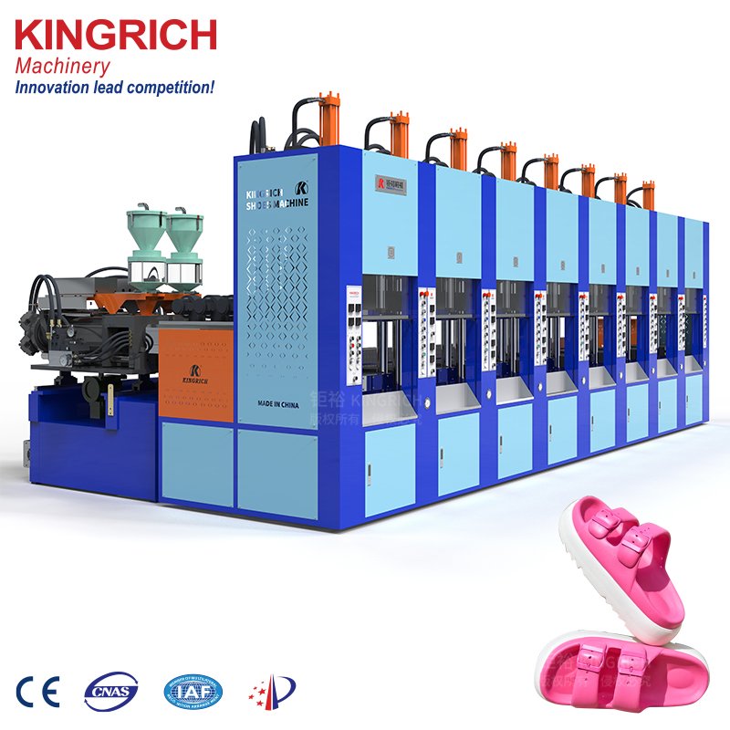 Two color Full Automatic EVA/FRB Injection Moulding Machine