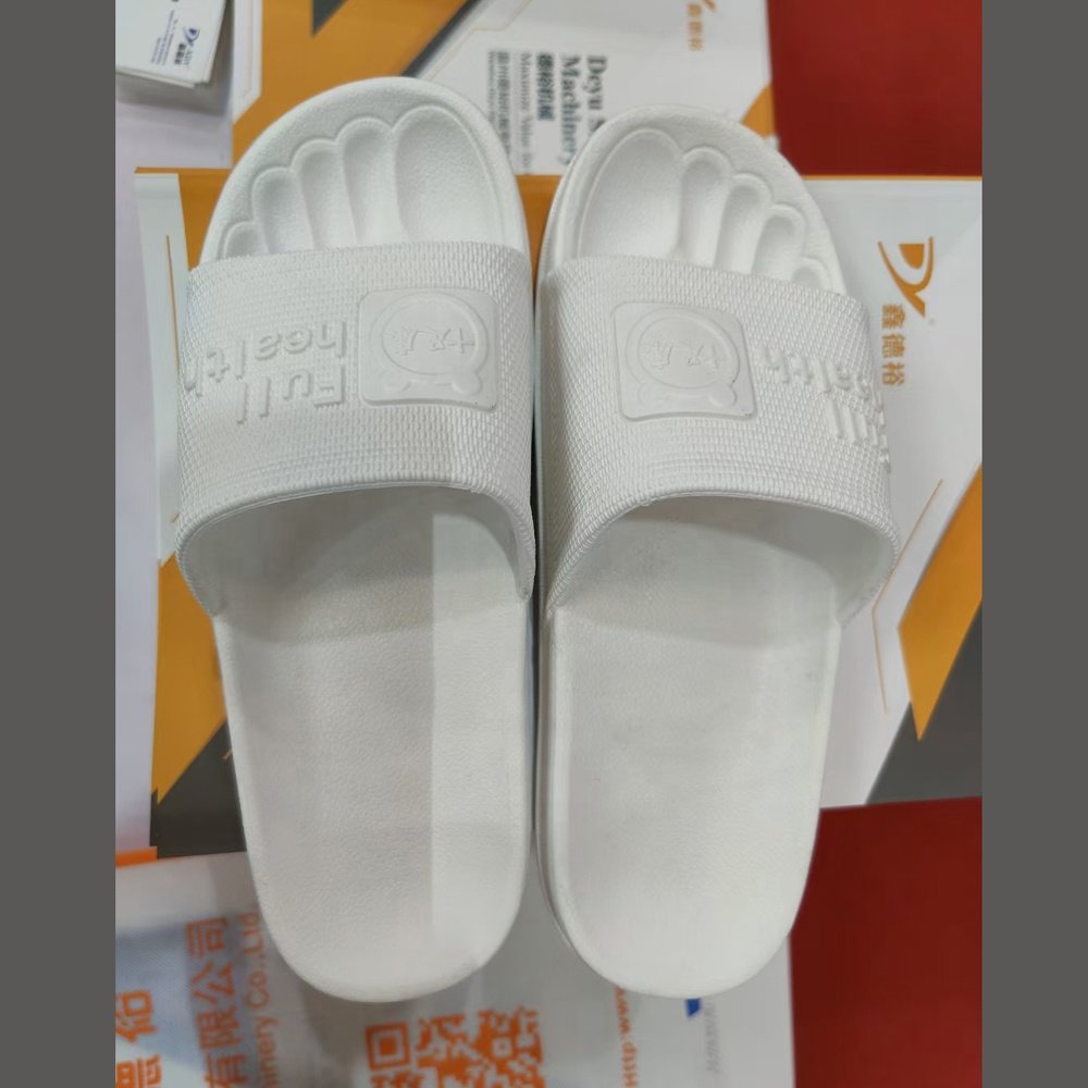 PVC air blow slipper sandal shoe mould for injection molding machine