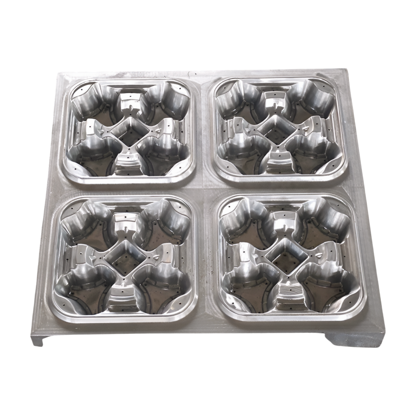 Custom Paper Pulp Aluminum Mould For Egg Tray Shoes Bracket Pulp Moulding Moulds Use For Pulping Machine