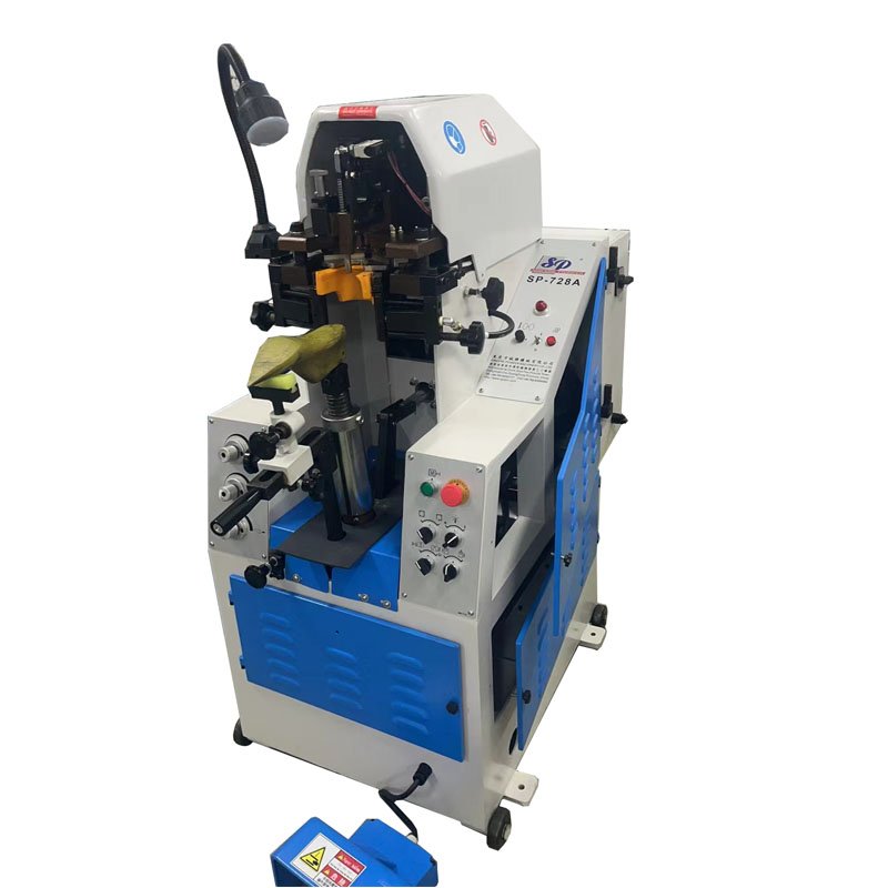 air bag one cold one hot back part heel forming mouldng machine for sport leather shoes