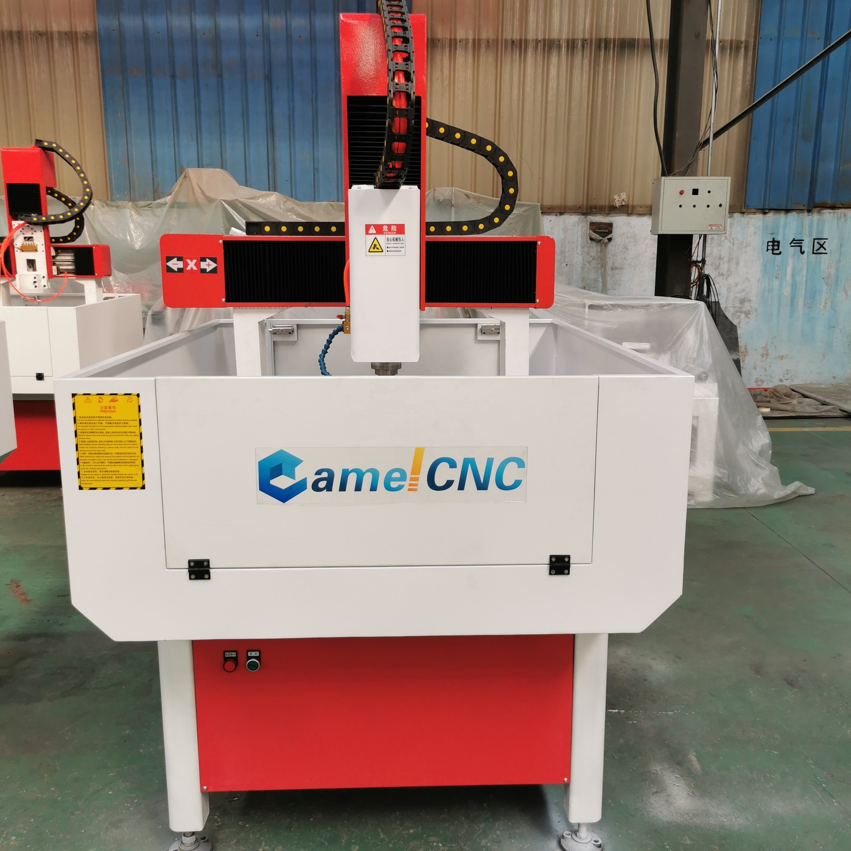 High Accuracy CA-6060 Metal Mold Cnc Router Machine For Aluminum Cooper Stainless Steel Engraving