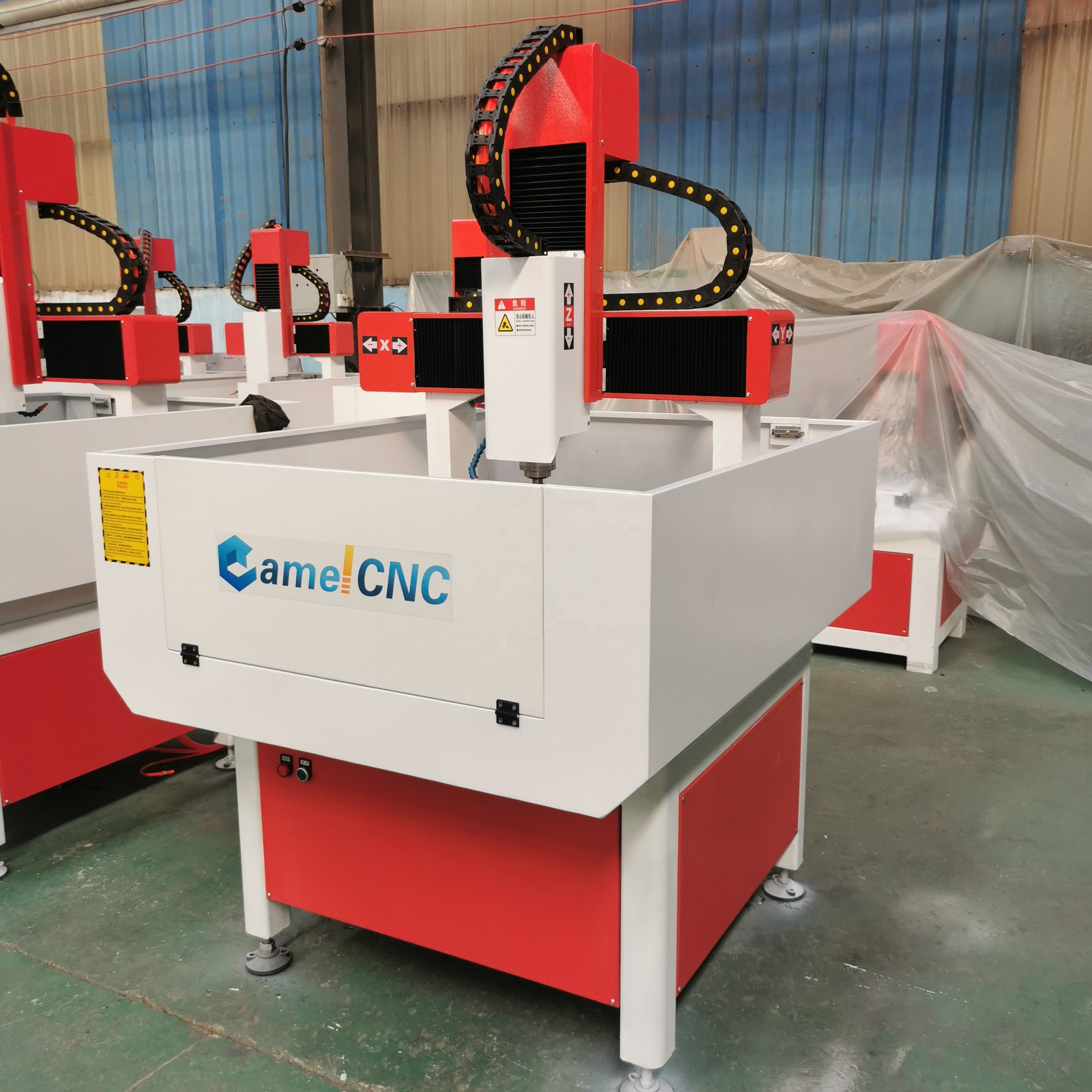 High Accuracy CA-6060 Metal Mold Cnc Router Machine For Aluminum Cooper Stainless Steel Engraving