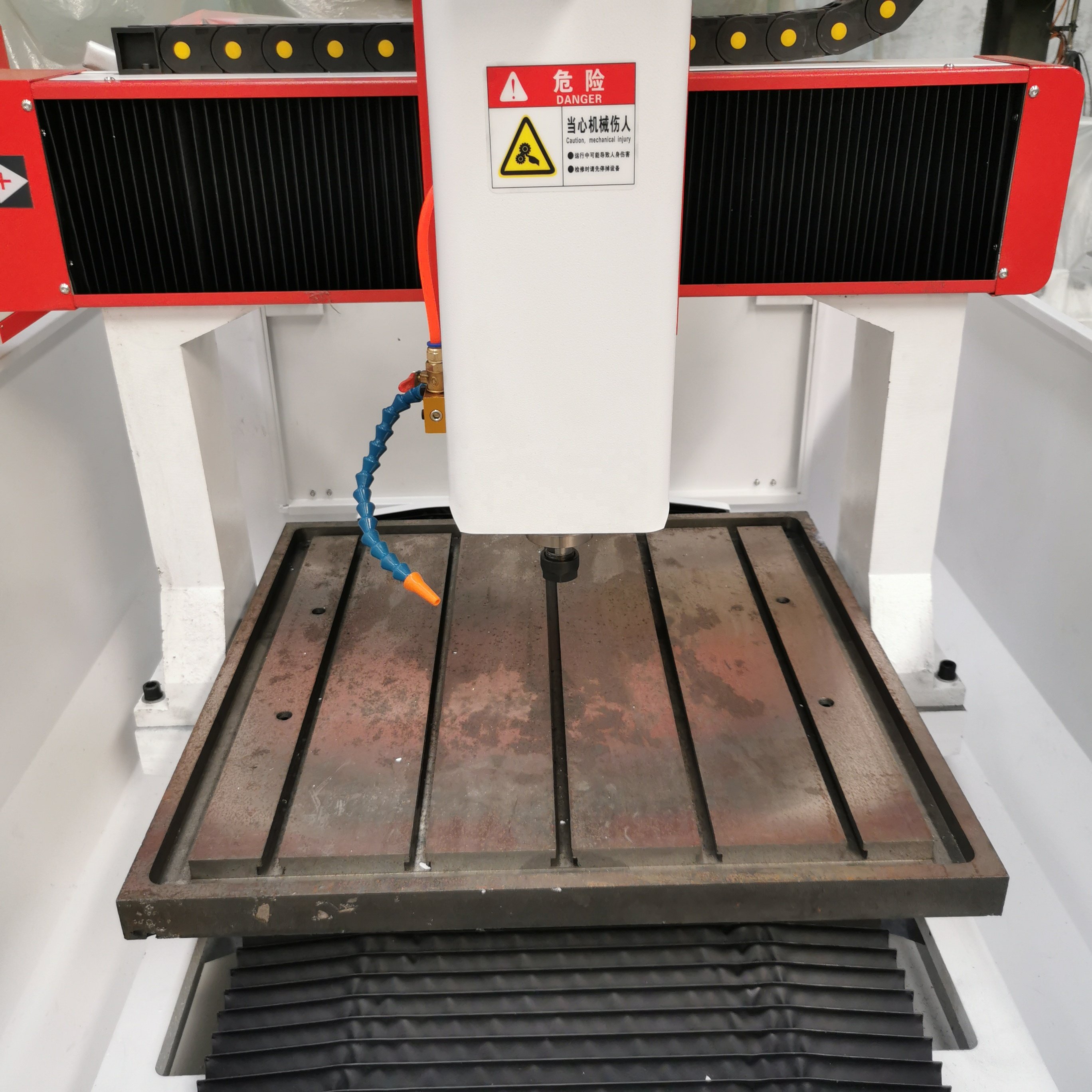High Accuracy CA-6060 Metal Mold Cnc Router Machine For Aluminum Cooper Stainless Steel Engraving