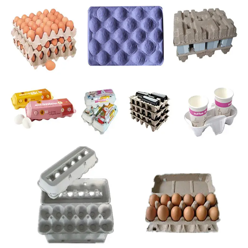 Zengtuo 2024 Small Business 1x3 Paper Pulp Egg Tray Making Machine make Egg Trays Egg Box