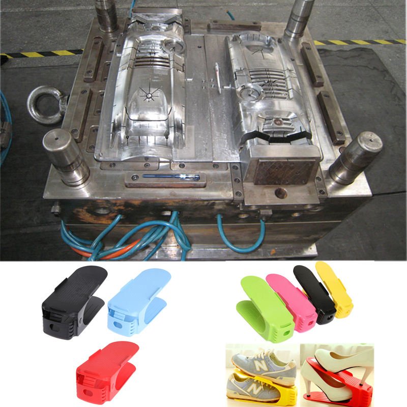 Customized Color PP Plastic Injection Parts Plastic Shoe Rack Injection Mould Plastic Products Injection Mould Design