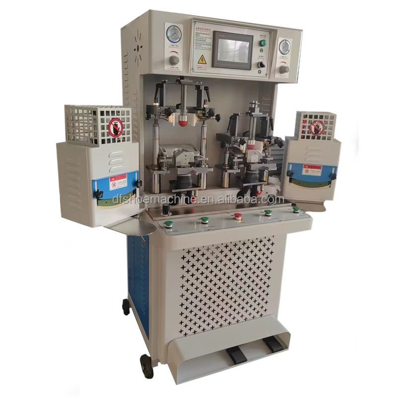 Shoe Making Machine Price Automatic Brake Safety Sport Shoe Upper Toe Molding Moulding Machine