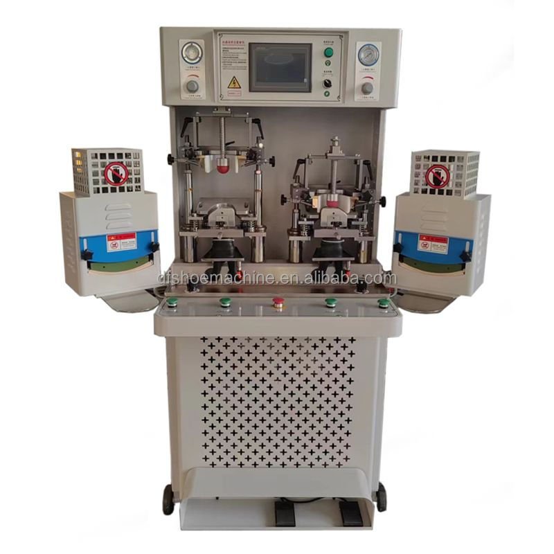 Shoe Making Machine Price Automatic Brake Safety Sport Shoe Upper Toe Molding Moulding Machine