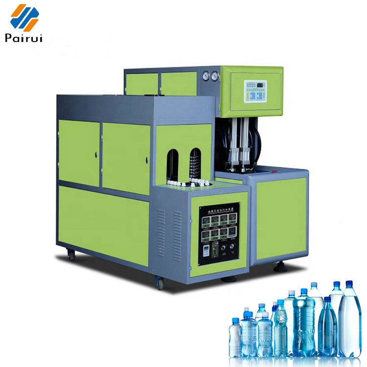 4 Cavity Semi Auto Blow Molding Machine Plastic Blowing Machines 4 Cavity Pet Blowing Machine