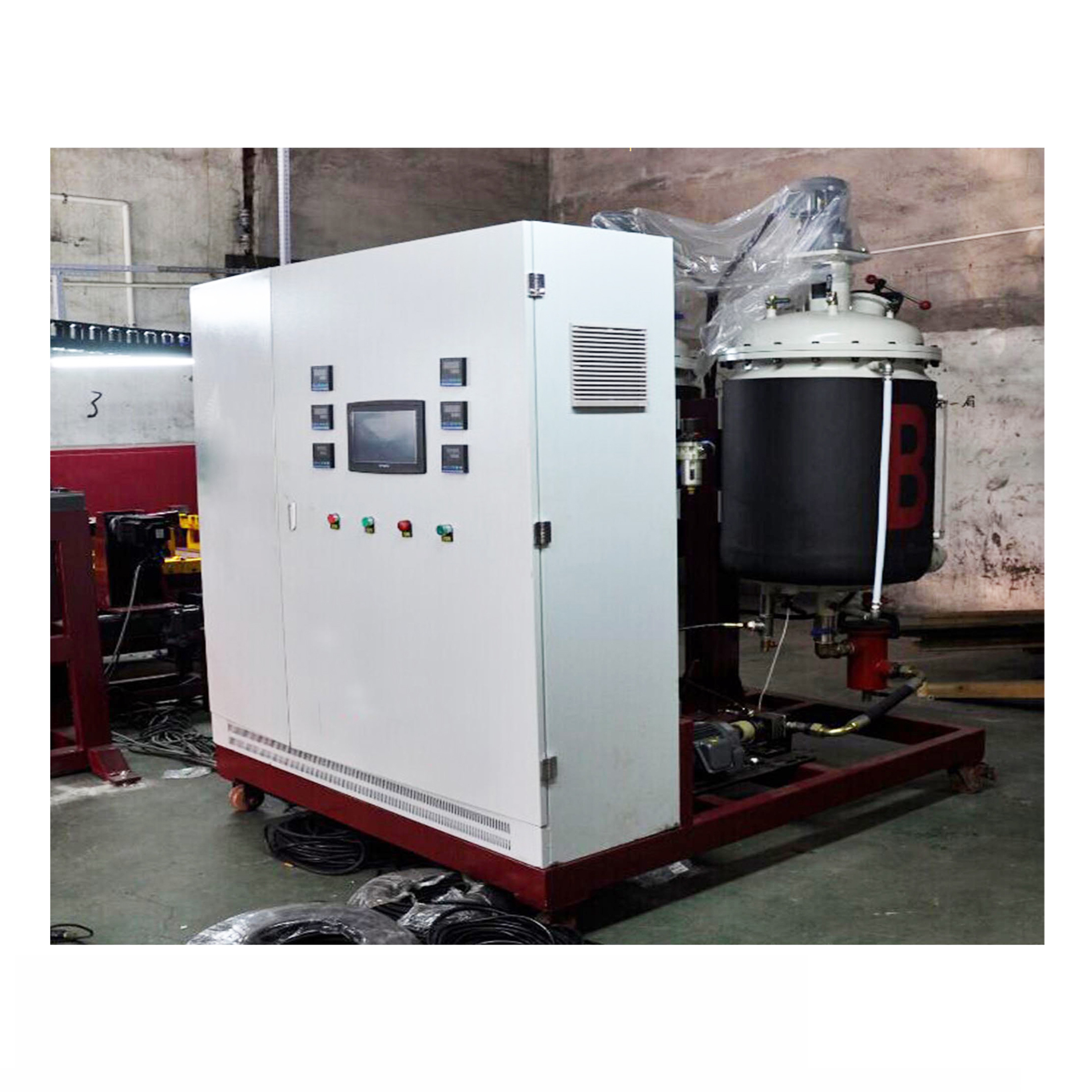 Polyurethane Shoe Sole Injection Molding Making Machine / Insole Board For Shoes Making