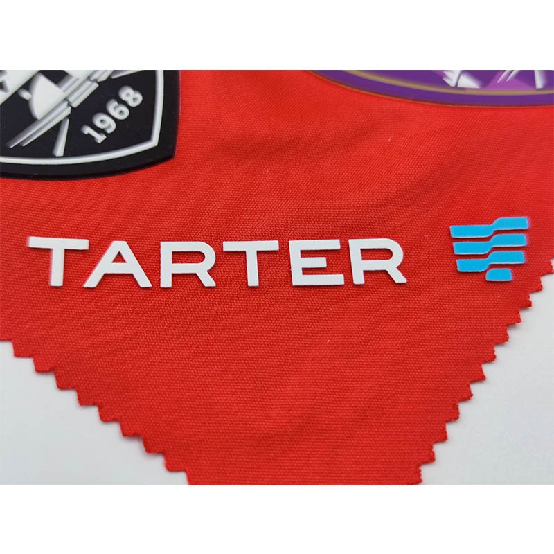 High Quality Silicone Tag Stickers Logo Custom Label Making Machine Sticker For Clothing
