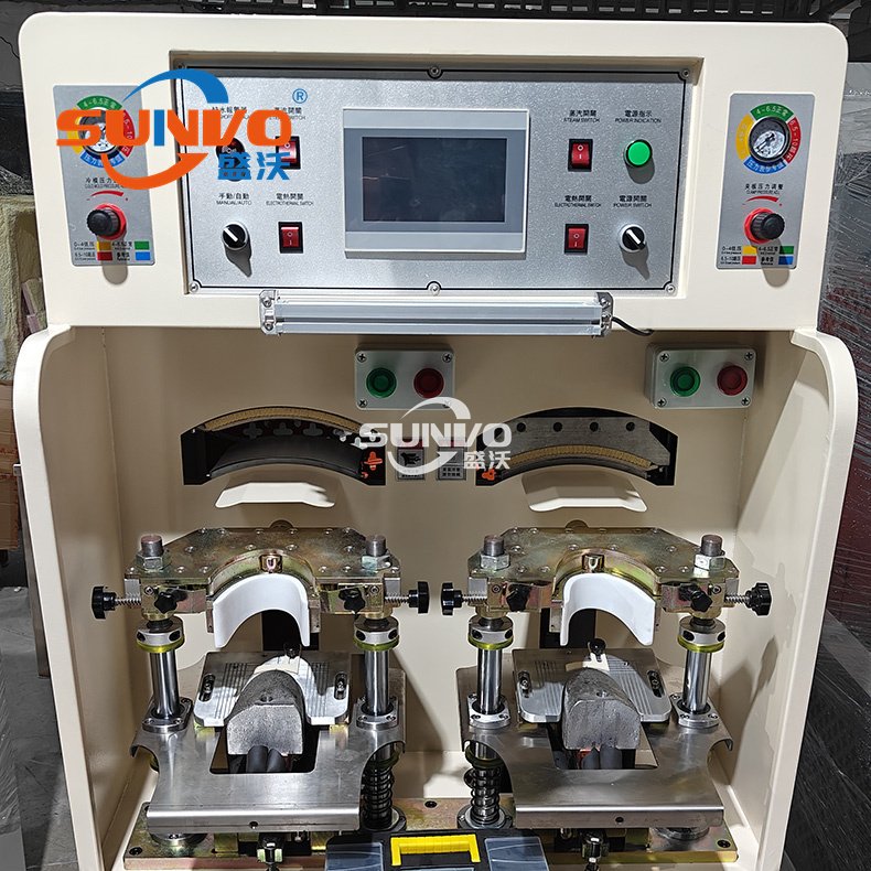 Two Heat Two Cold Toe Part Moulding Machine Sport Shoe Toe Cap Molding Machine Hot And Cold Shoe Toe Shaping Machine