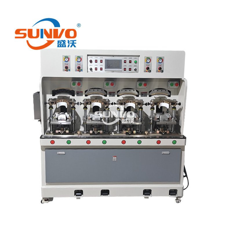 Two Heat Two Cold Toe Part Moulding Machine Sport Shoe Toe Cap Molding Machine Hot And Cold Shoe Toe Shaping Machine