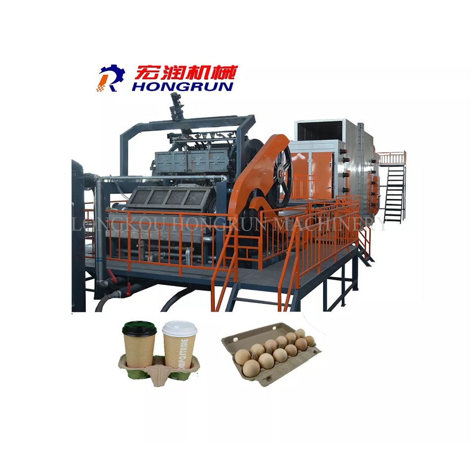 Paper Egg Carton Tray Shoe Sole Mould Making Machine Paper Pulp Molding Egg Tray Machine