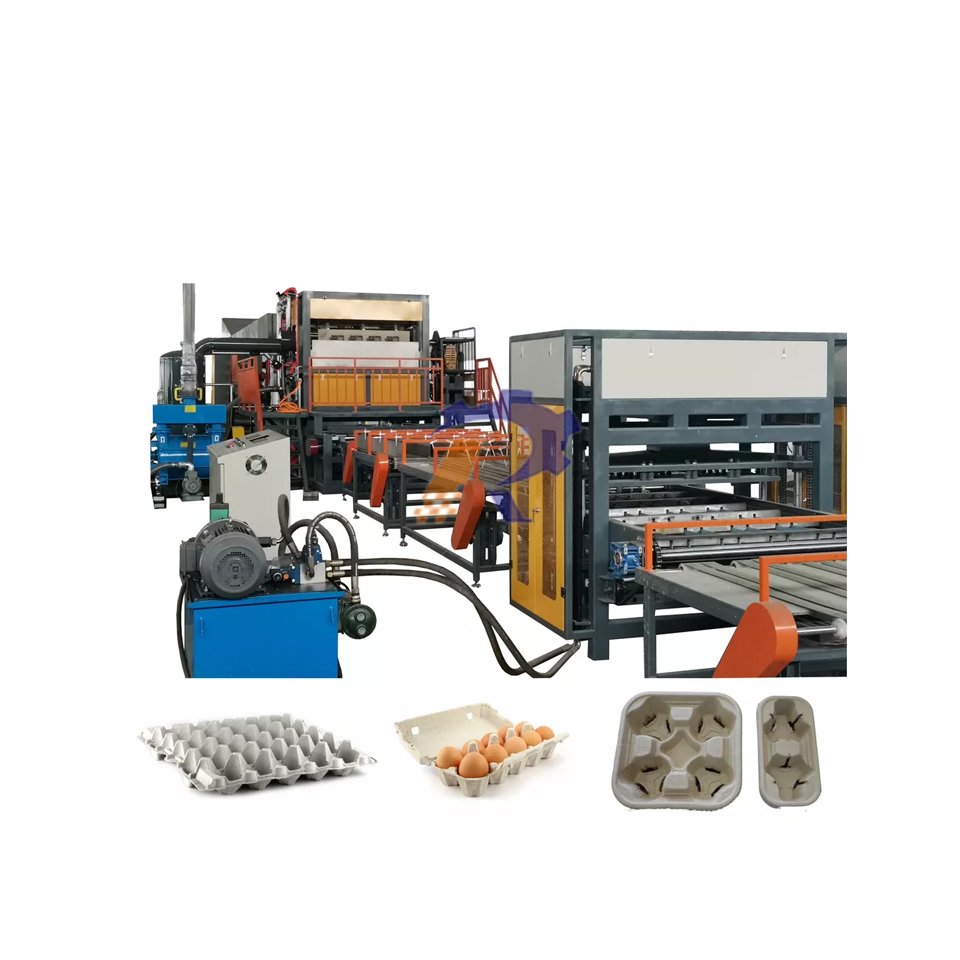 Paper Egg Carton Tray Shoe Sole Mould Making Machine Paper Pulp Molding Egg Tray Machine