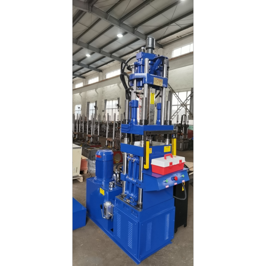 Plastic shoe making machine insole vertical injection molding machine