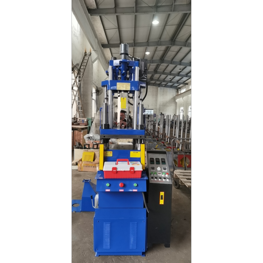 Plastic shoe making machine insole vertical injection molding machine