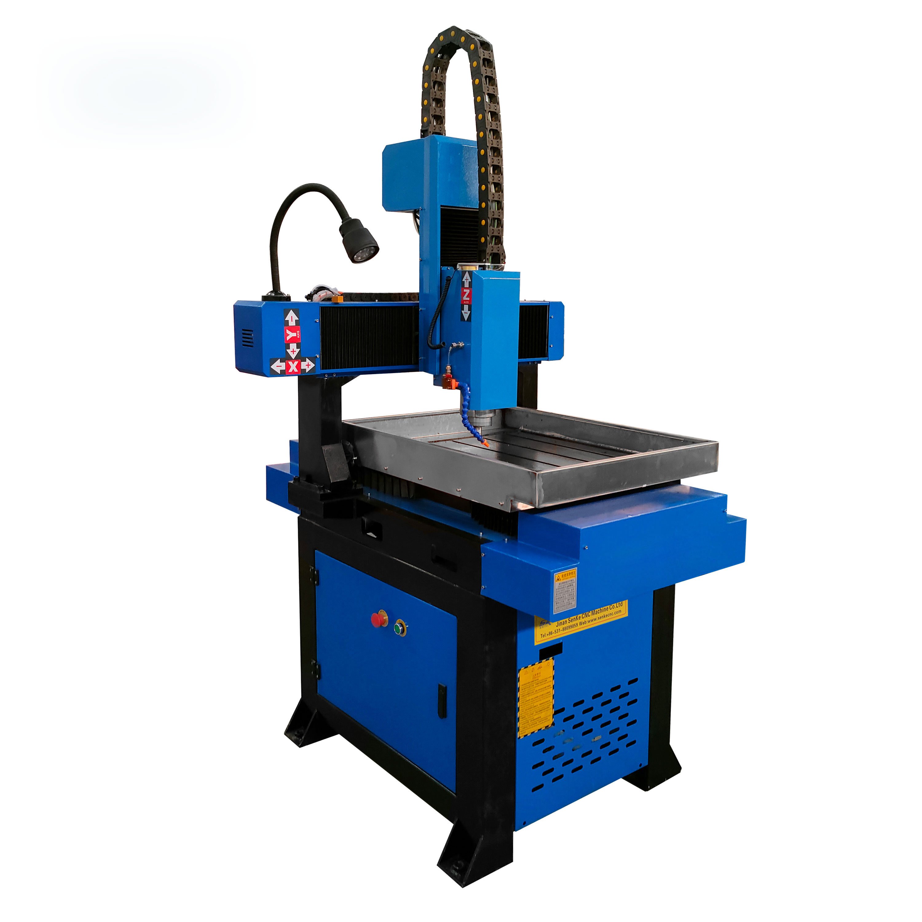 6090 CNC router metal mould making cutting engraving working machine for aluminum wood