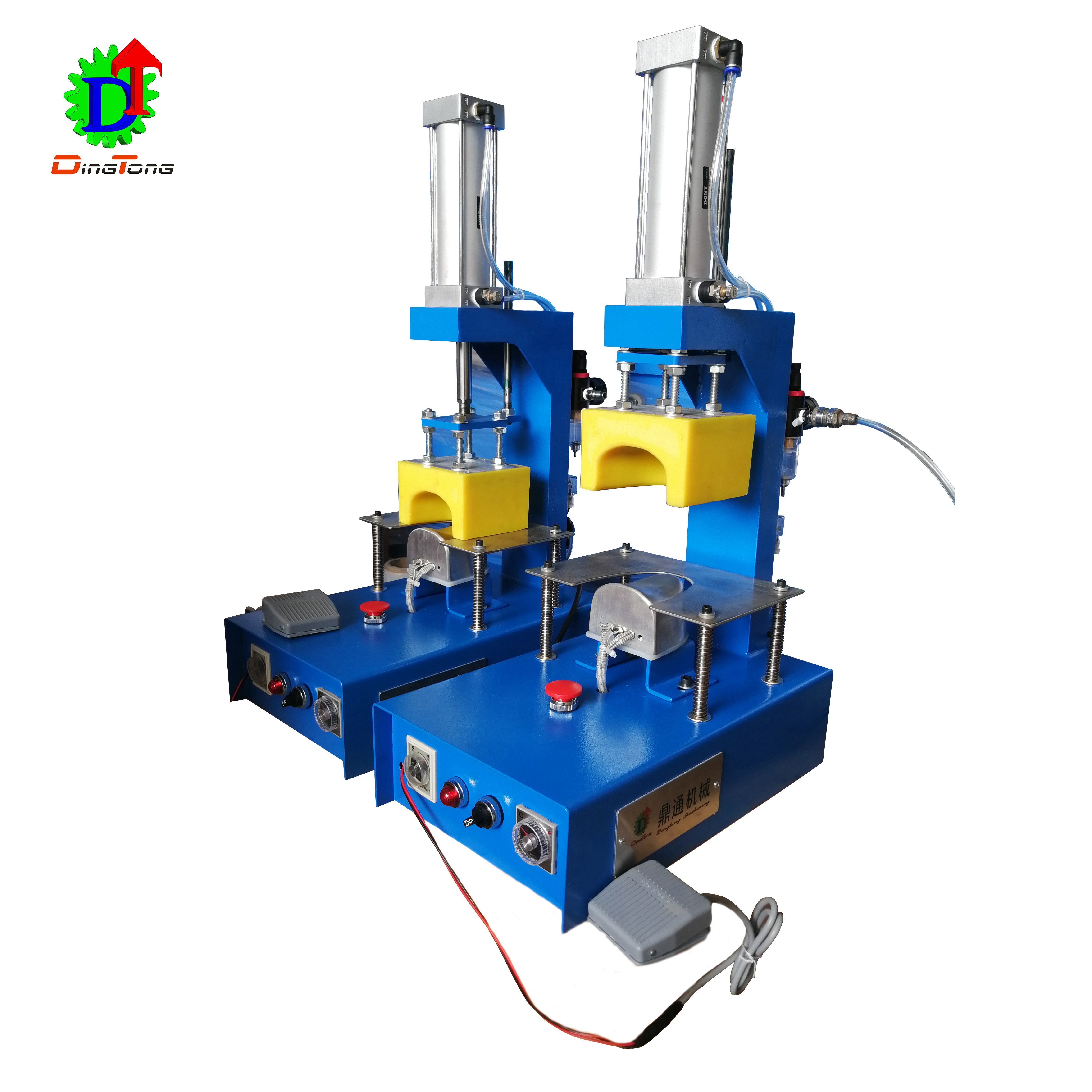 Table Type Pneumatic Single-head Hot Toe Setting Moulding Machine For Shoe