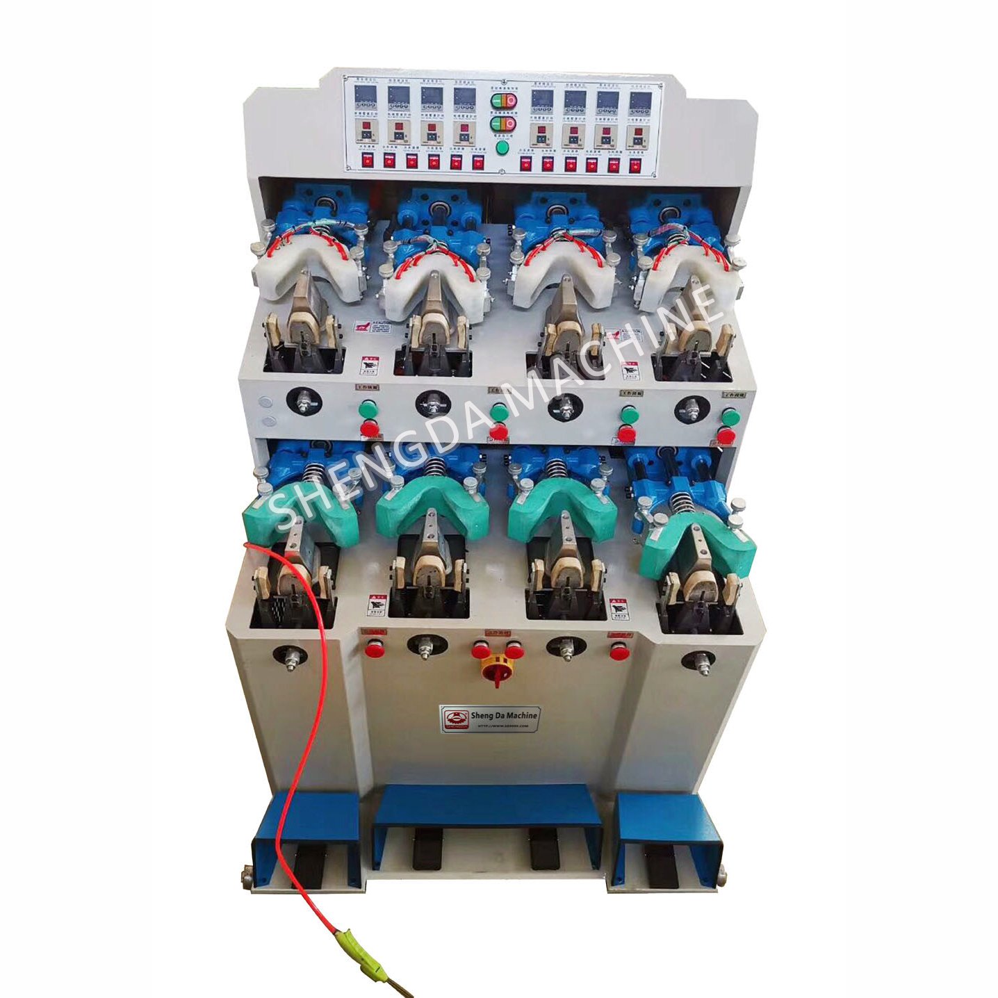 4 hot 4 cold backpart moulding machine shoe making machine shoes machinery