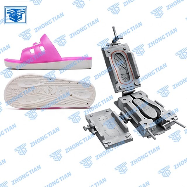 China Lower Price PVC air blowing plastic shoe moulding machine