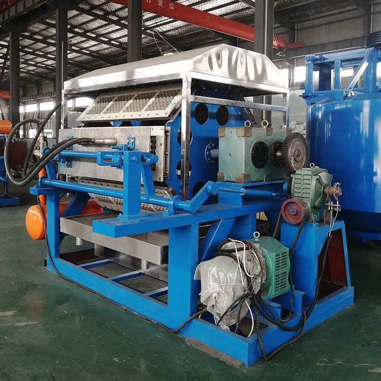 Small Business 2000 pcs Automatic Egg Tray Making Machine Production Line Customize Mold