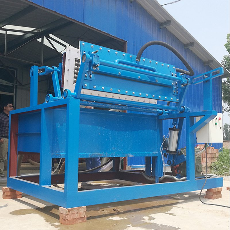 Small Business 2000 pcs Automatic Egg Tray Making Machine Production Line Customize Mold
