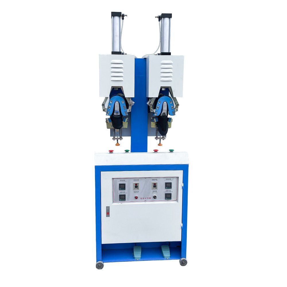 Complete Shoes Making Machine Vertical Mold Shoe Back Cover Setting Machine