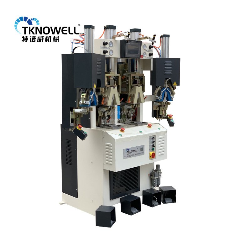TKNOWELL Shoes Machine Making Two Cold And Two Hot Counter Moulding Machine Toe Counter Backpart Shoe Form Machine