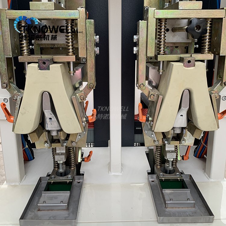 TKNOWELL Shoes Machine Making Two Cold And Two Hot Counter Moulding Machine Toe Counter Backpart Shoe Form Machine