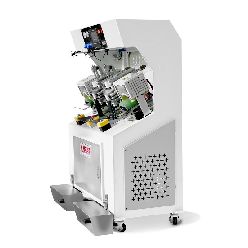 SHENGDA SD-518X Automatic Two Hot Two Cold Toe Moulding Machine Vamp Sports Shoe Upper Toe Molding Shoe Making Machine