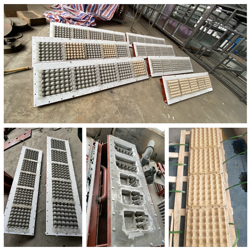 New technology small egg tray moulding machine paper egg tray making machine production line