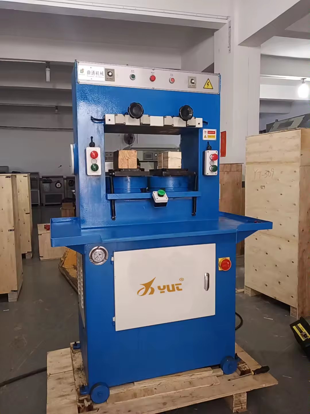 YT-08 Manual Shoes Making Hydraulic Insole Forming Moulding Machine