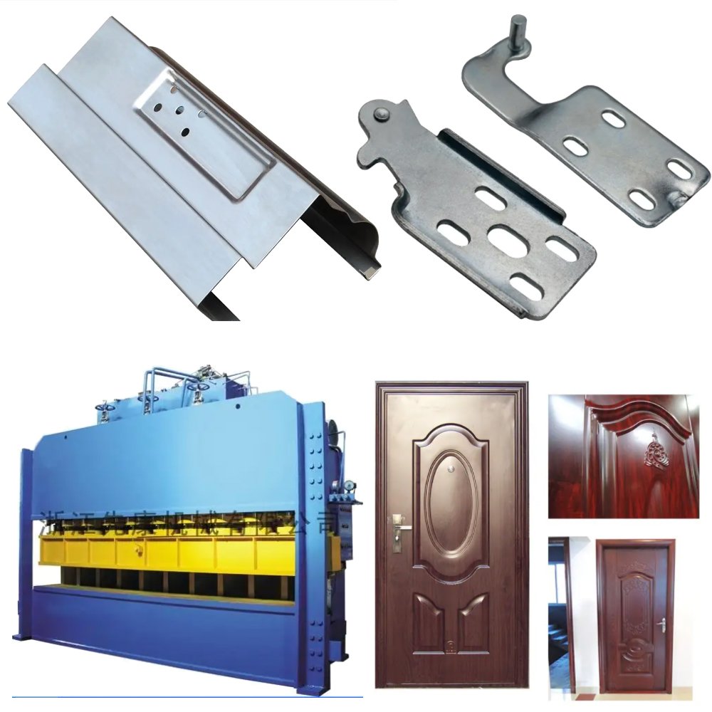 Mold Press Machine Metal Stamping Press Mold Design and Metal Door making machine