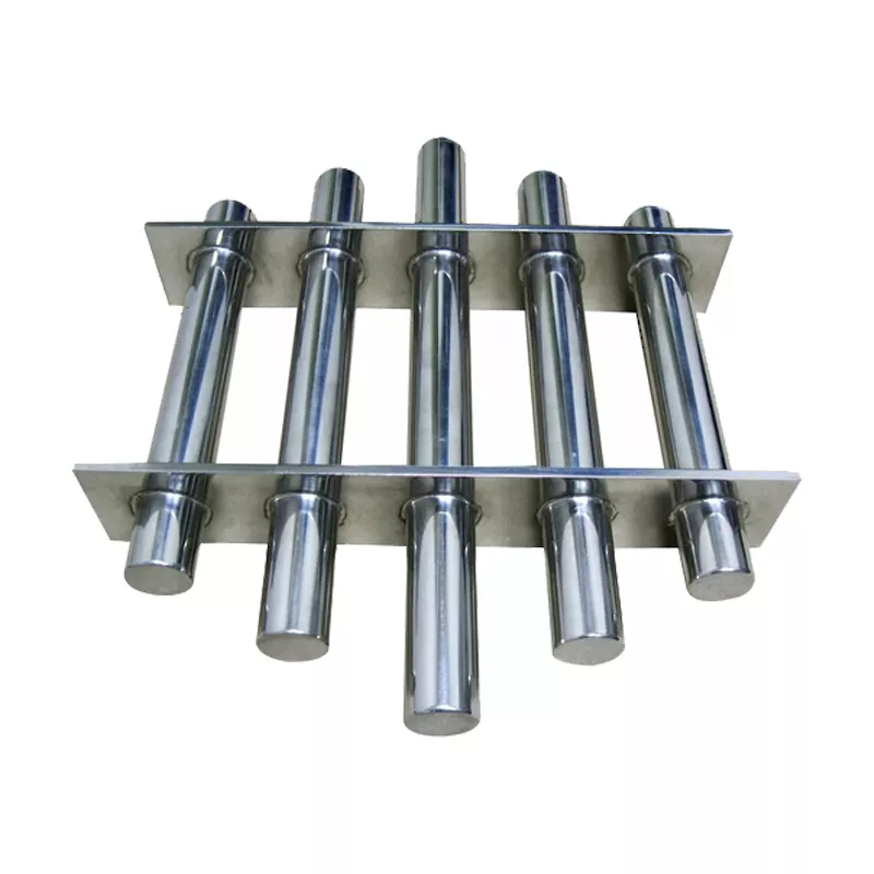 Customized Strong Neodymium Iron Remover Hopper Magnet with Frame Ring for Shoes Injection Moulding Machine
