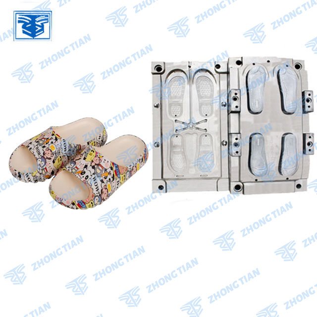 Customized High Quality EVA Slipper Shoe Plastic Injection Aluminium Moulds Making Machines