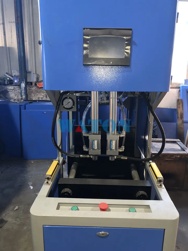 MS-2L High Efficiency Blowing Machine For Making 2L PET Bottle 2 Cavities Plastic Bottle Making Machine