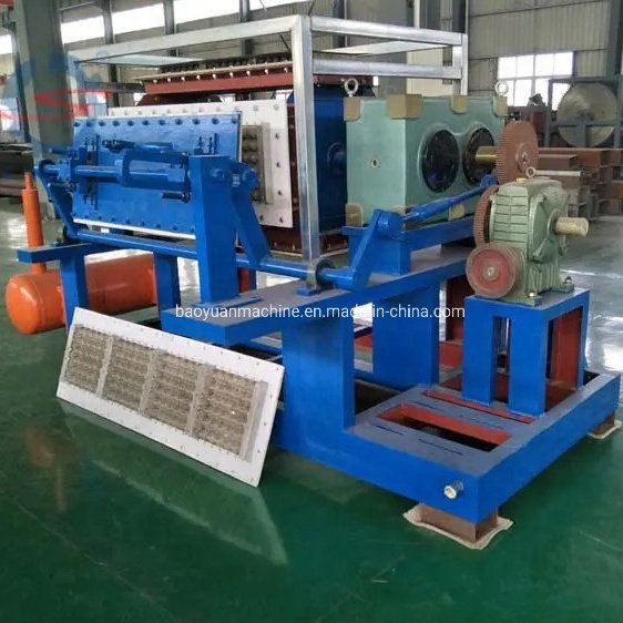 Peru Chile Venezuela Ecuador waste paper recycling disposable pulp egg box tray apple holder flats making molding machine price